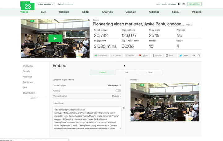 TwentyThree Video Marketing Marketo